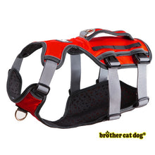 Load image into Gallery viewer, Reflective Pet Dog Harness Accessories Dogs Training Vest for Pet Big Dogs Leash Adjustable Harness Service Dog Lead Padded Rope