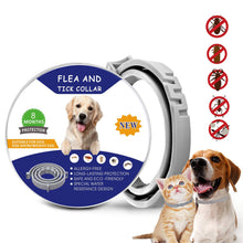 Load image into Gallery viewer, Pet dog Flea collar TPE Pet Dog Cat Anti Flea tick and flea collar Mosquito Insect Collar Adjustable for Protection for pet
