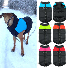 Load image into Gallery viewer, Waterproof Pet Dog Puppy Vest Jacket Chihuahua Clothing Warm Winter Dog Clothes Coat For Small Medium Large Dogs 4 Colors S-5XL
